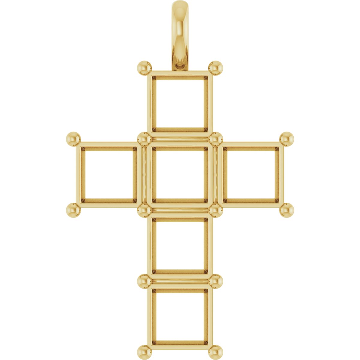 Accented Cross Pendant