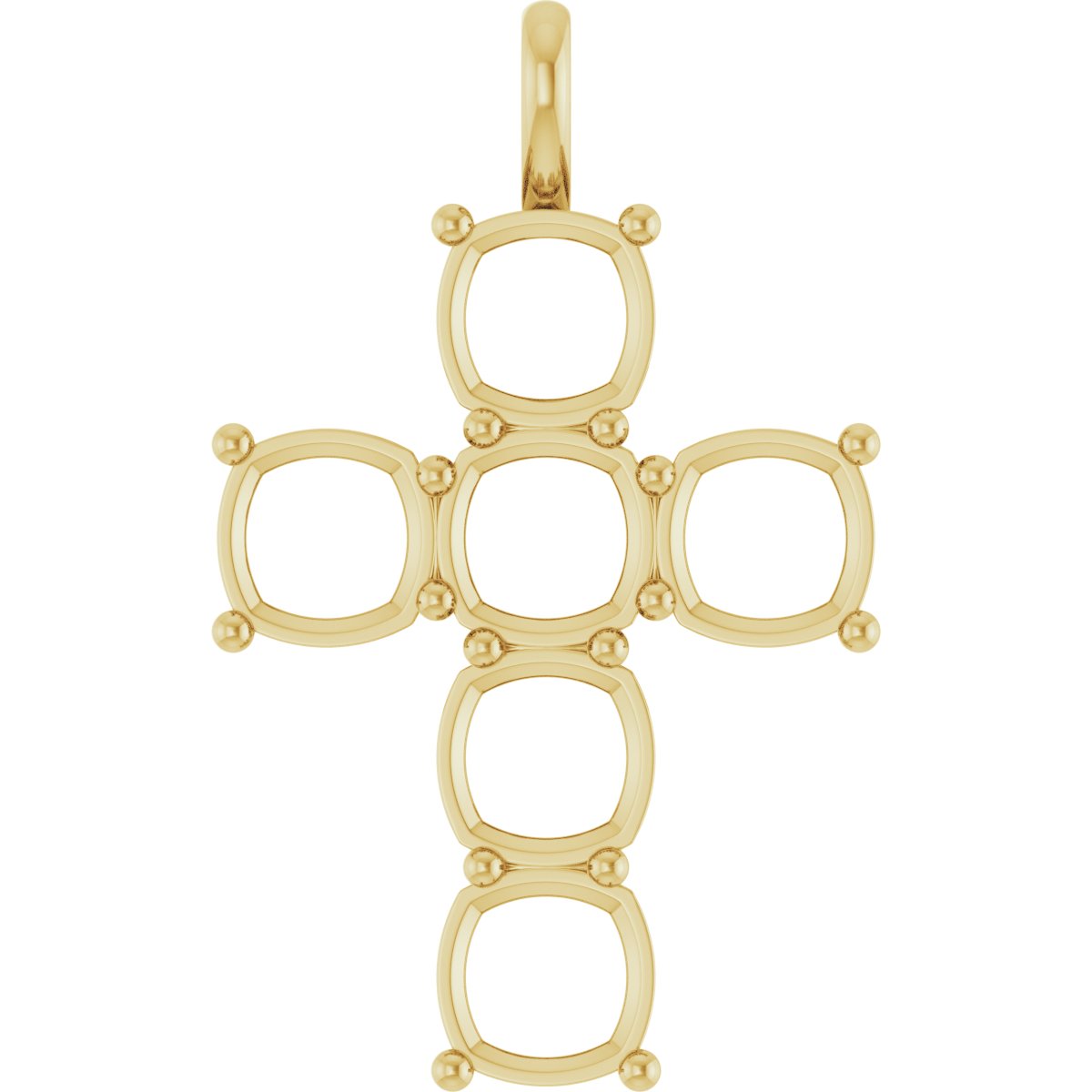 Accented Cross Pendant