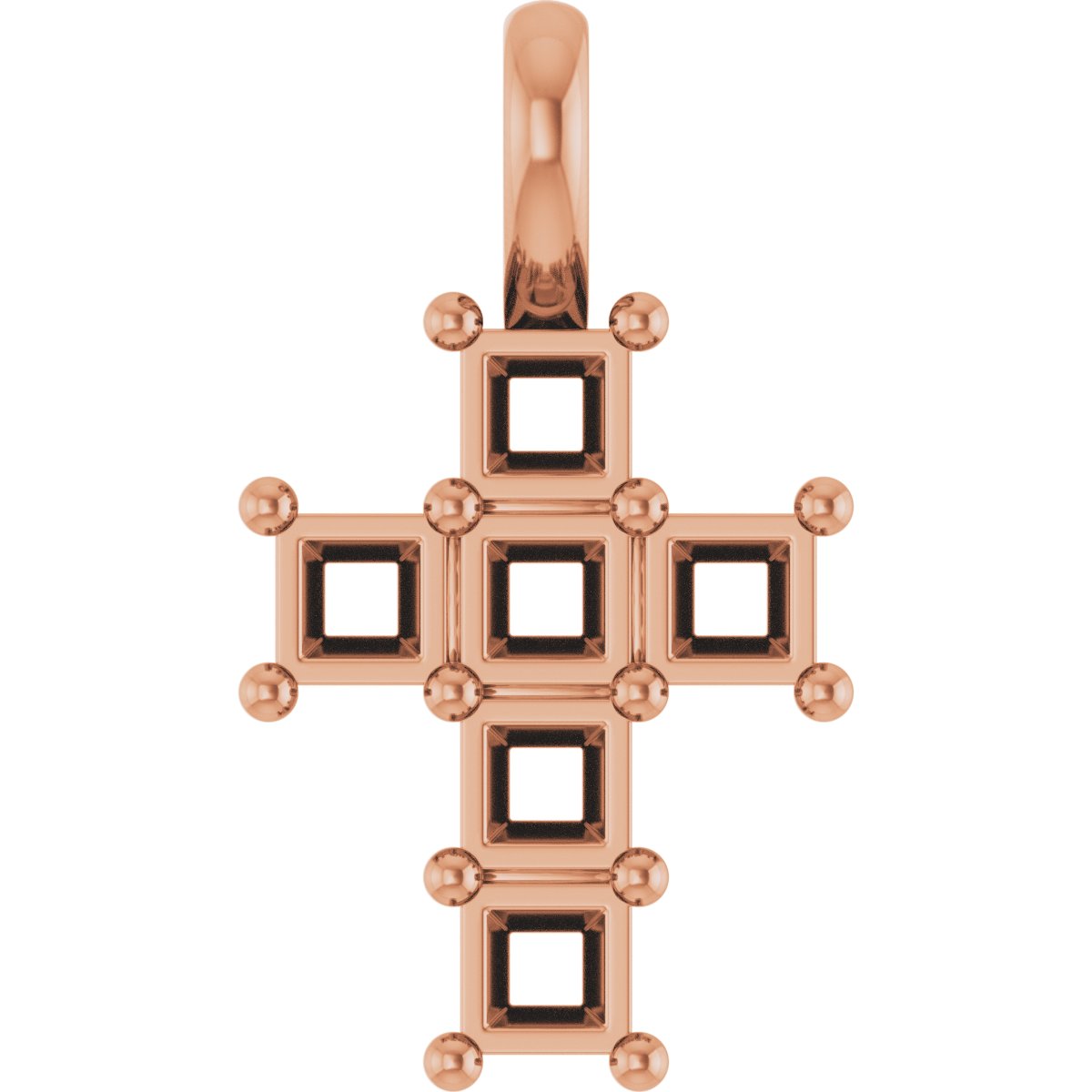 Accented Cross Pendant