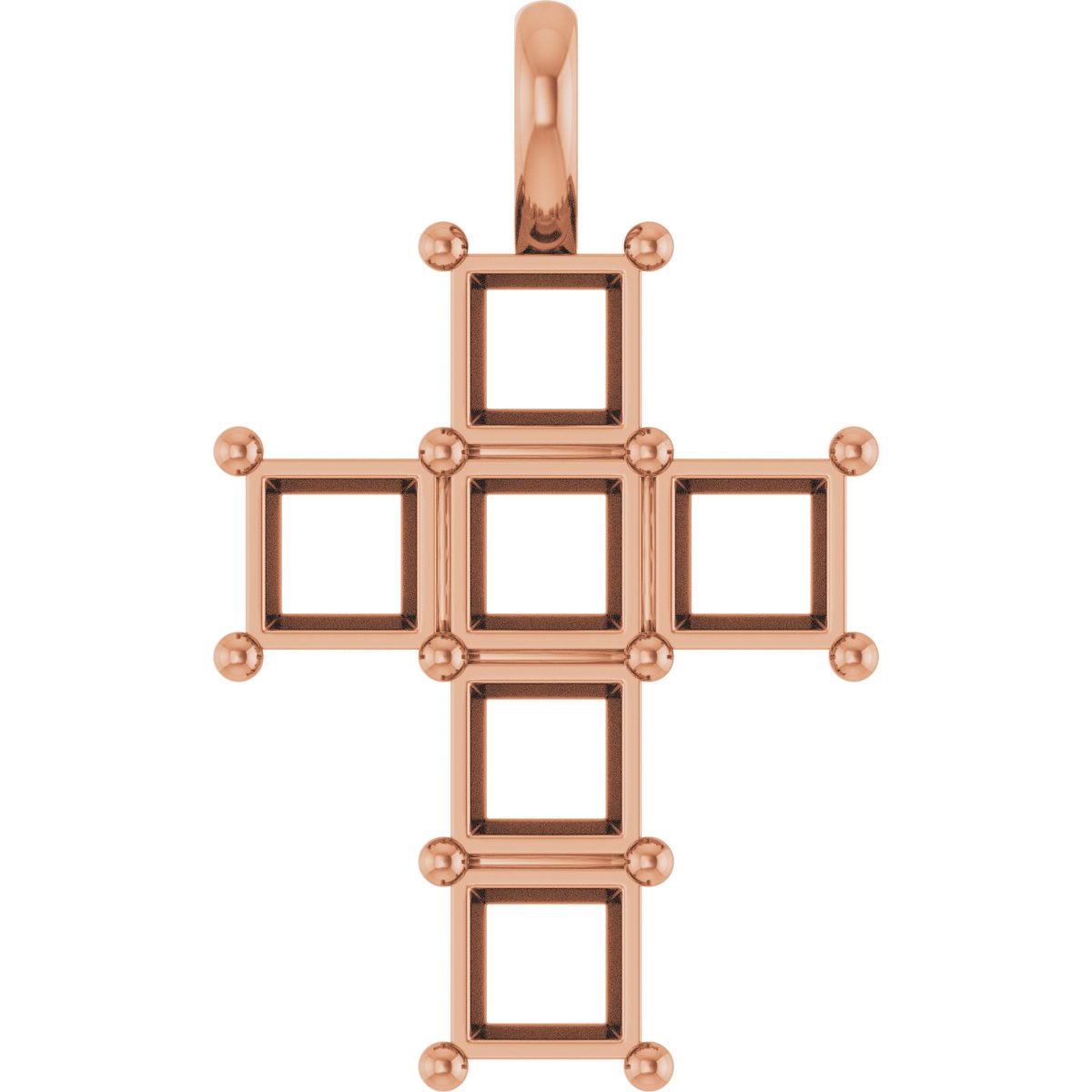 Accented Cross Pendant