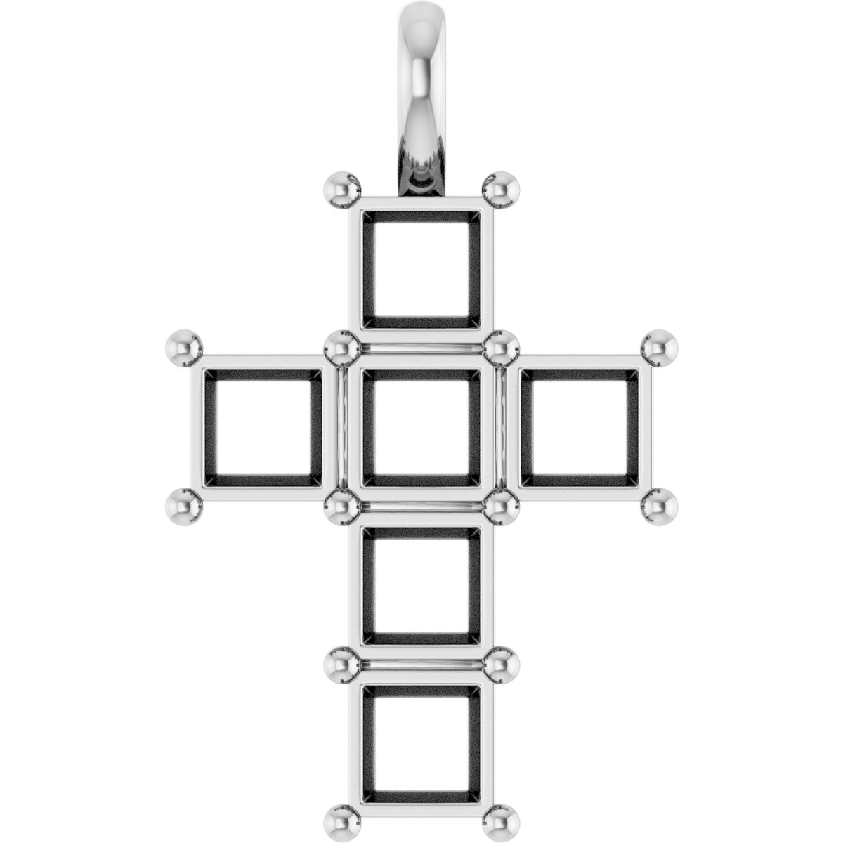 Accented Cross Pendant