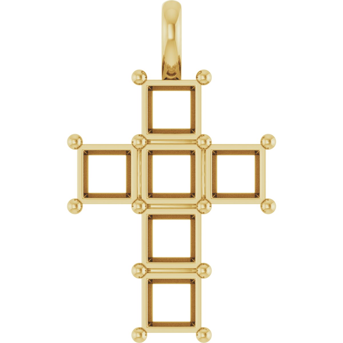 Accented Cross Pendant