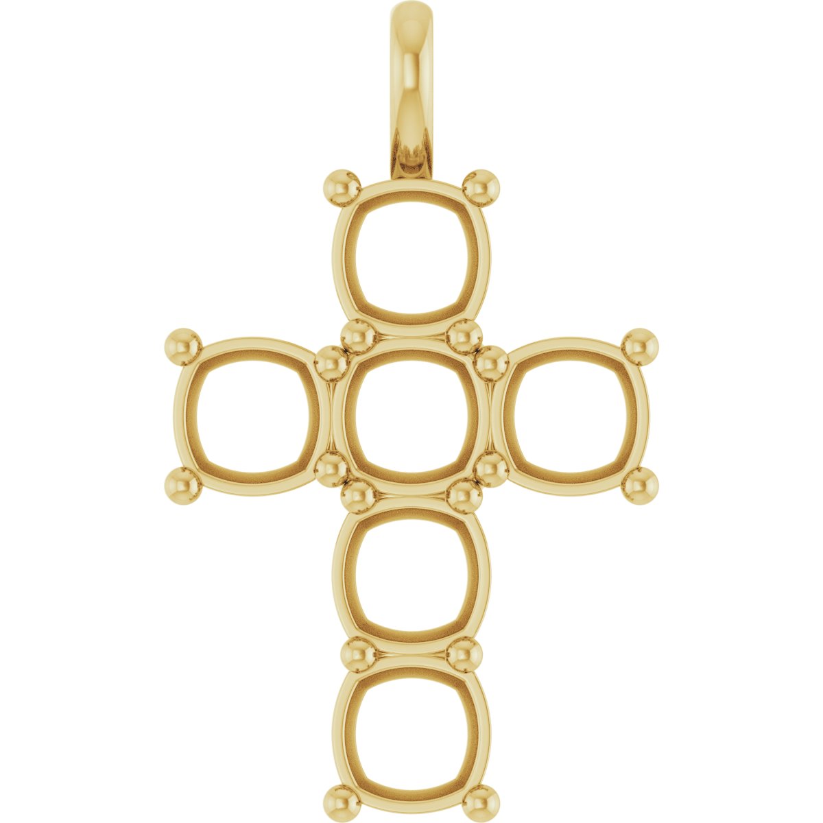 Accented Cross Pendant