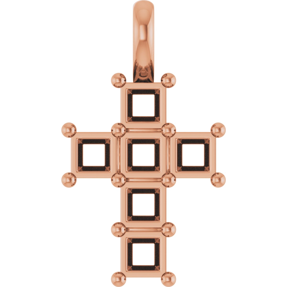 Accented Cross Pendant