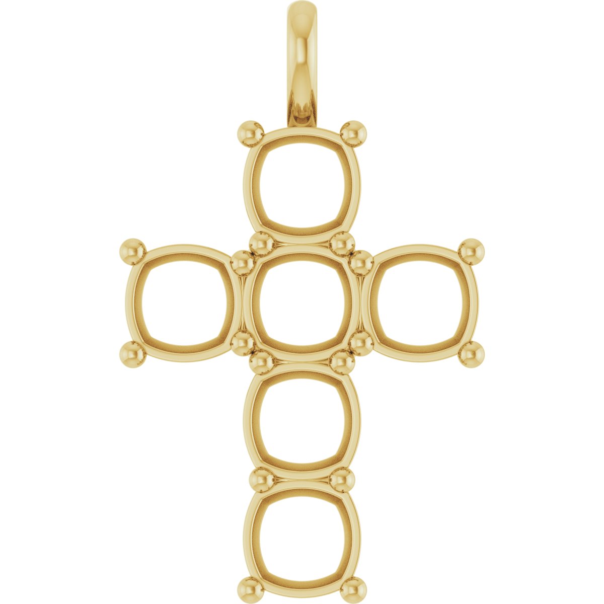 Accented Cross Pendant
