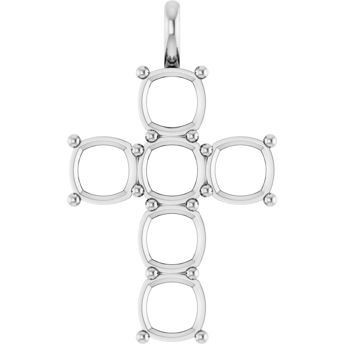 Accented Cross Pendant