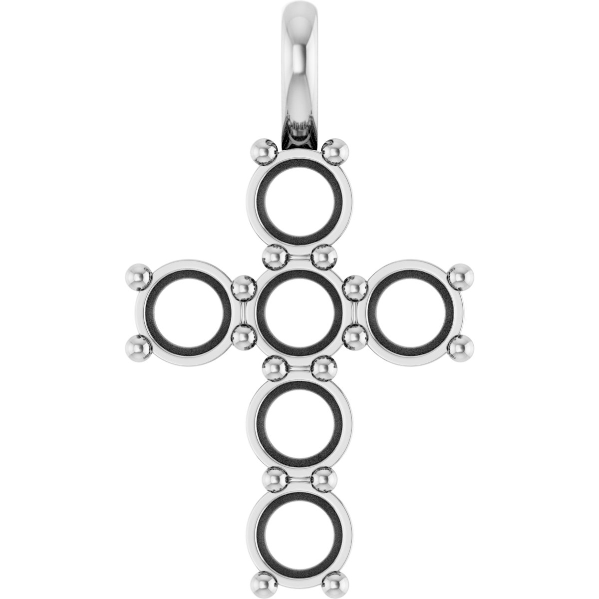 Accented Cross Pendant