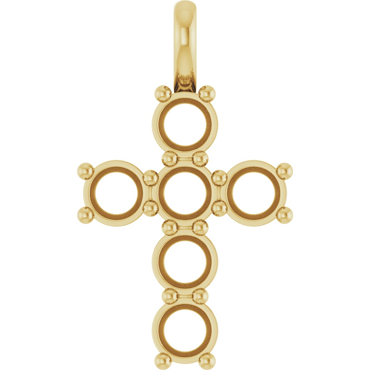 Accented Cross Pendant