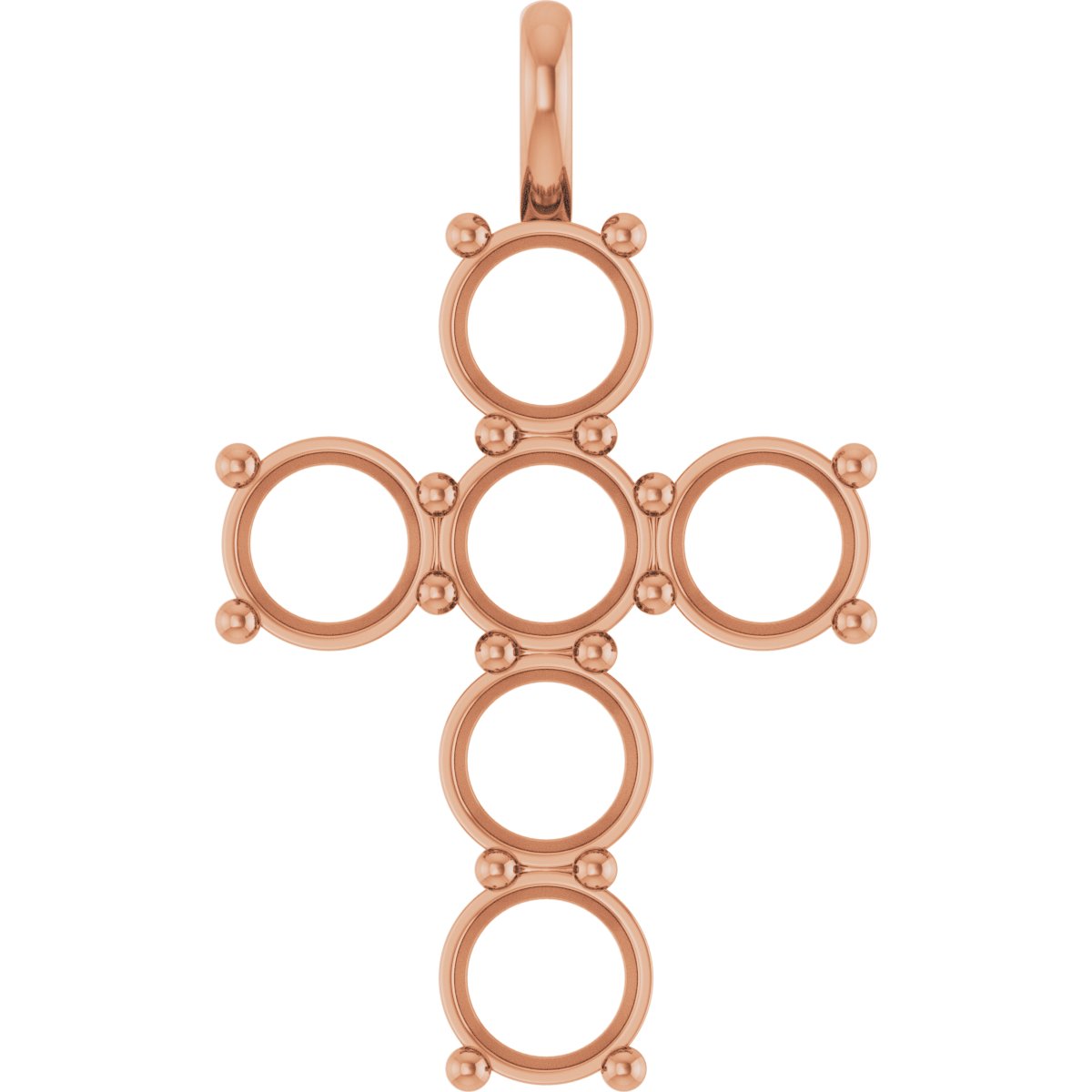 Accented Cross Pendant