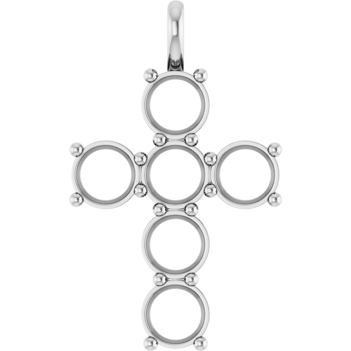 Accented Cross Pendant
