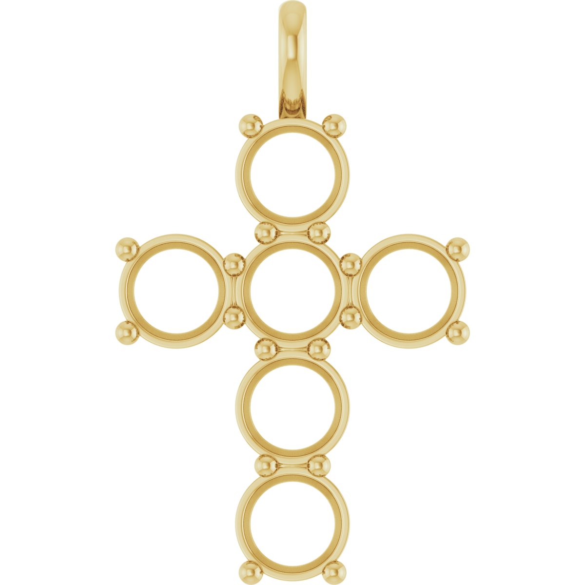 Accented Cross Pendant
