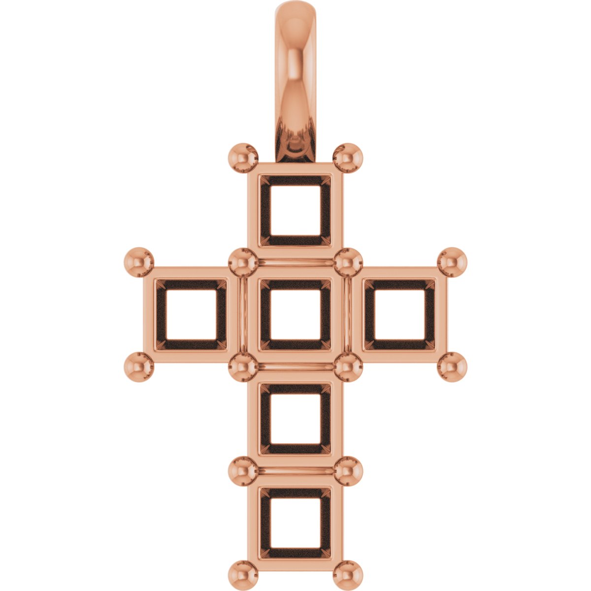Accented Cross Pendant