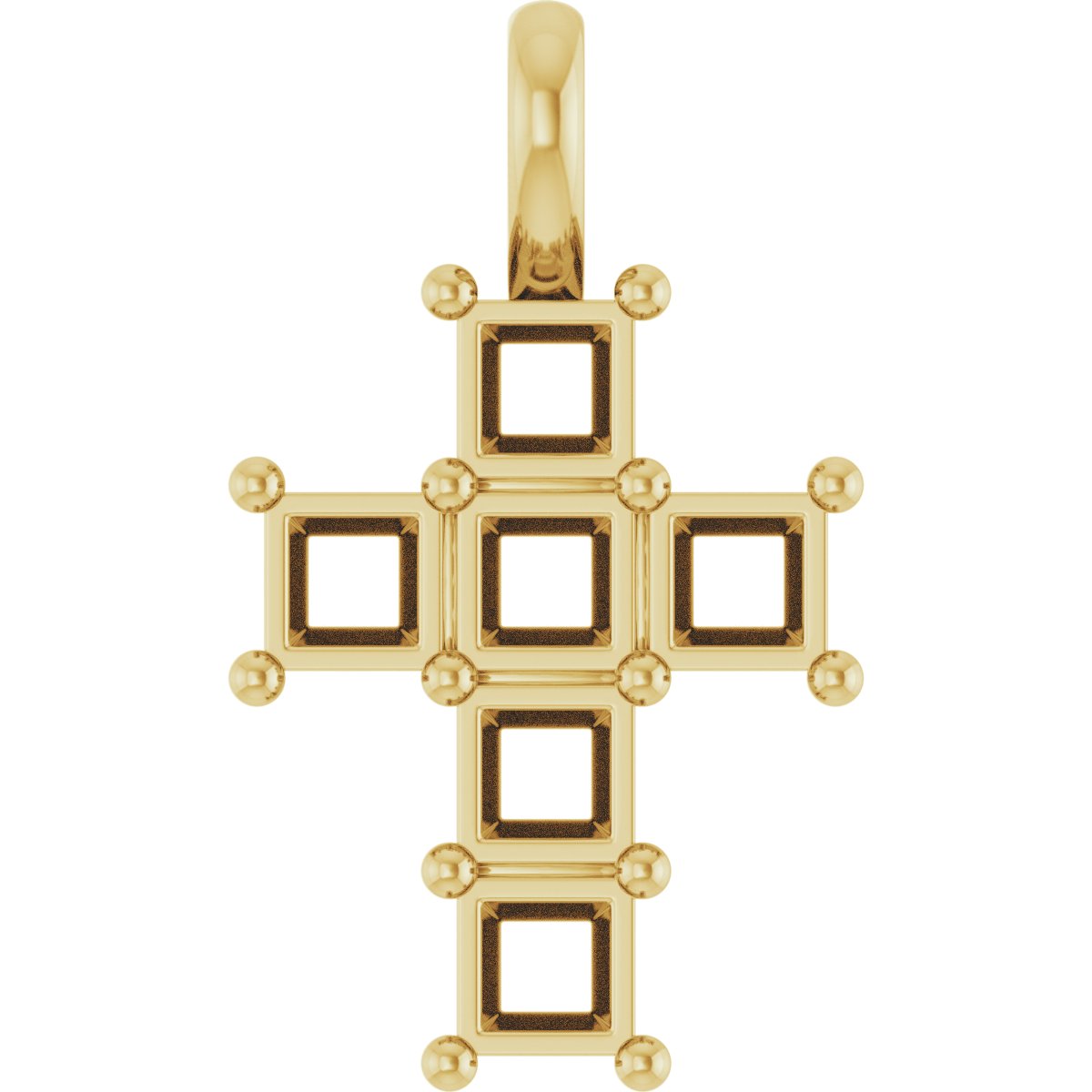 Accented Cross Pendant