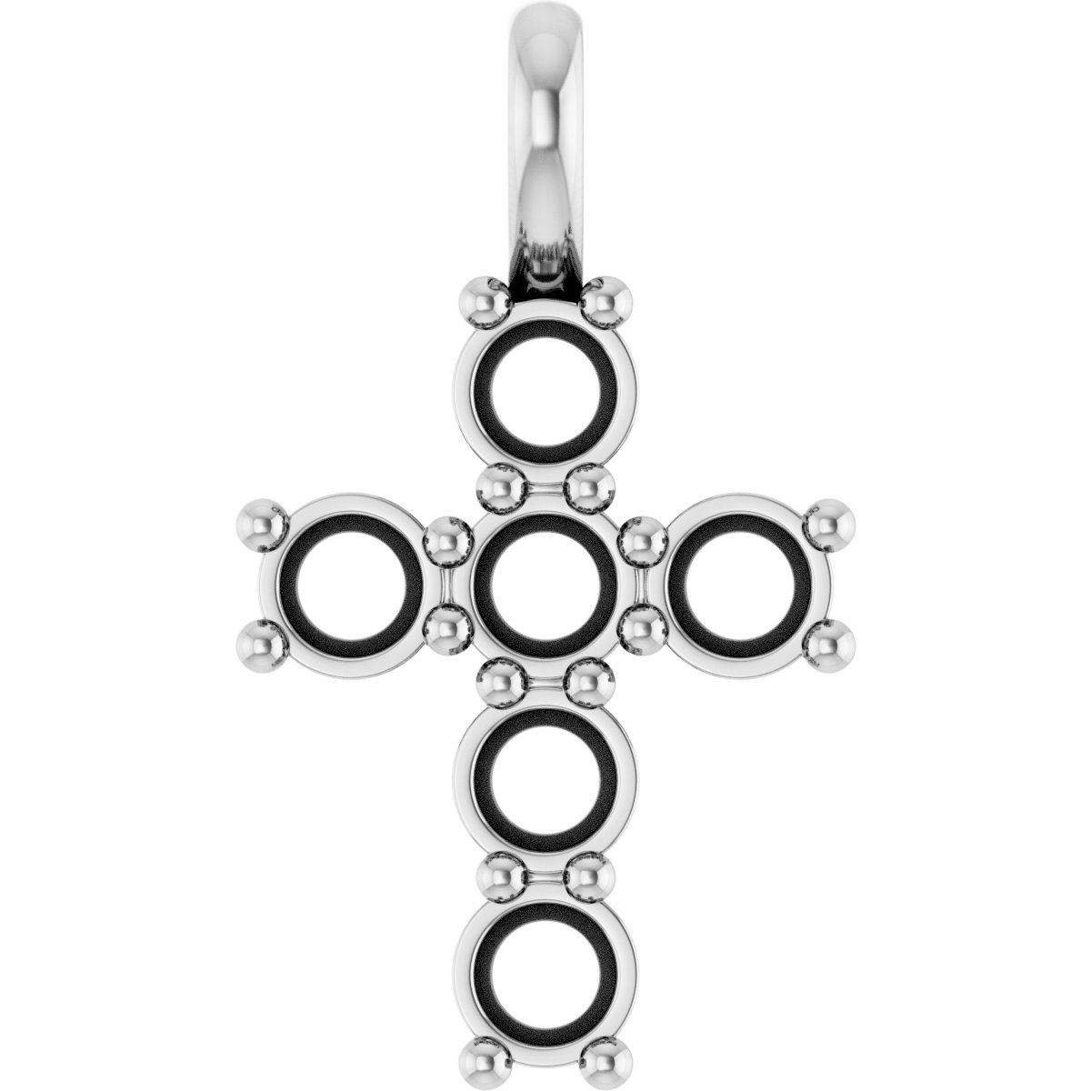Accented Cross Pendant