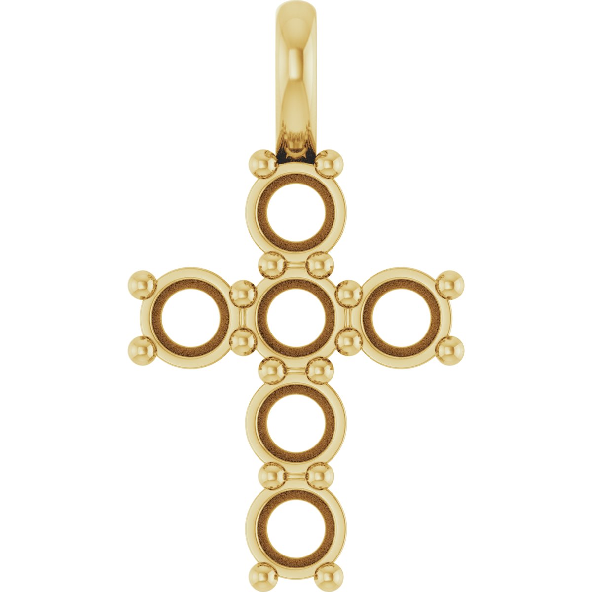 Accented Cross Pendant