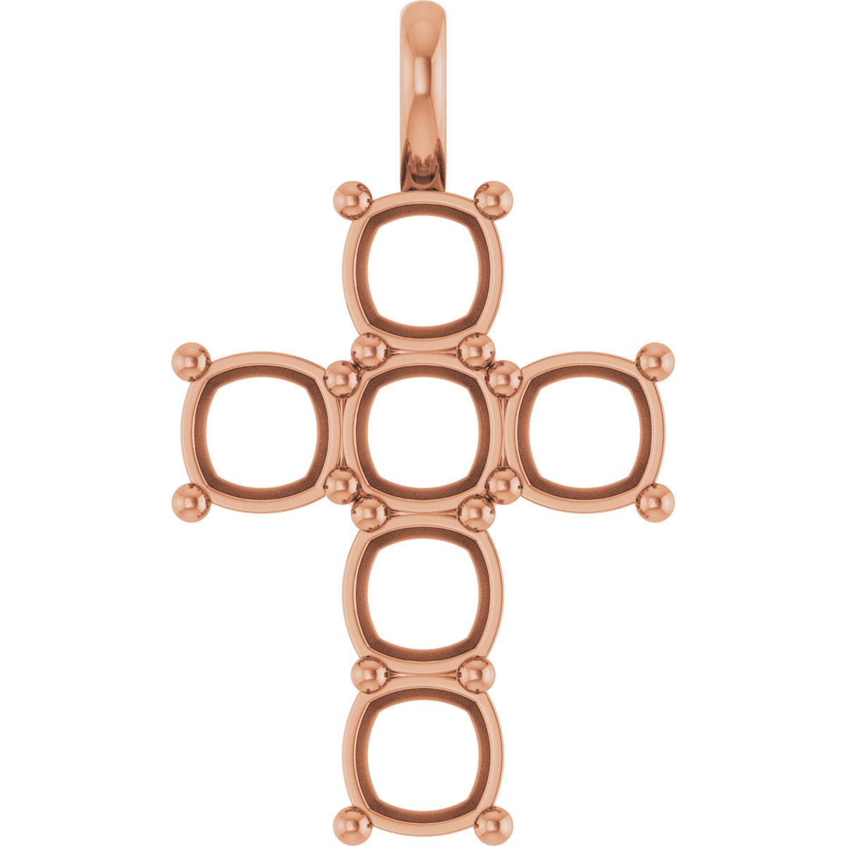 Accented Cross Pendant