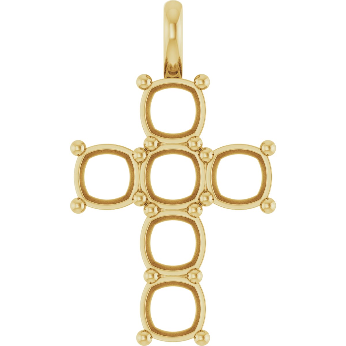 Accented Cross Pendant