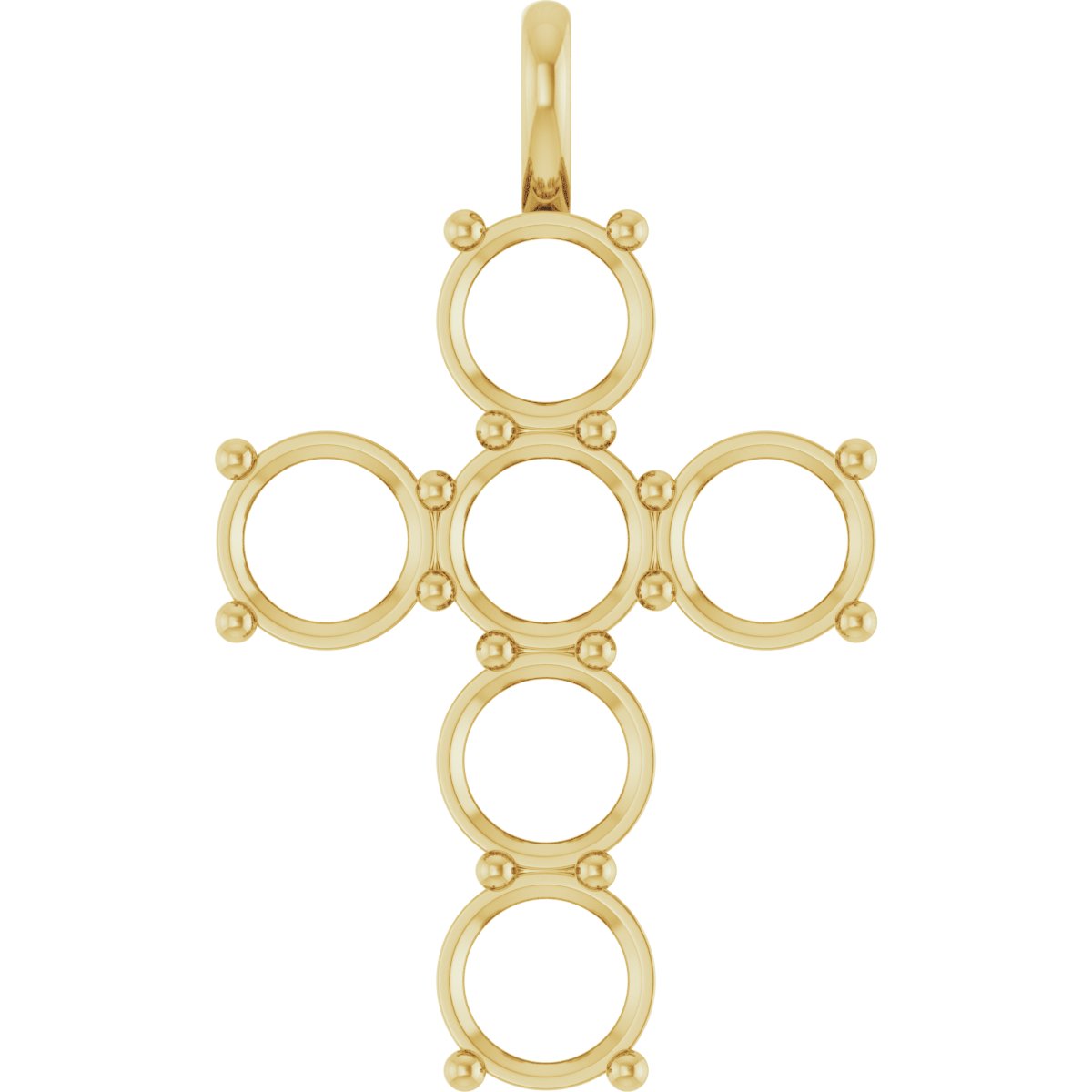 Accented Cross Pendant