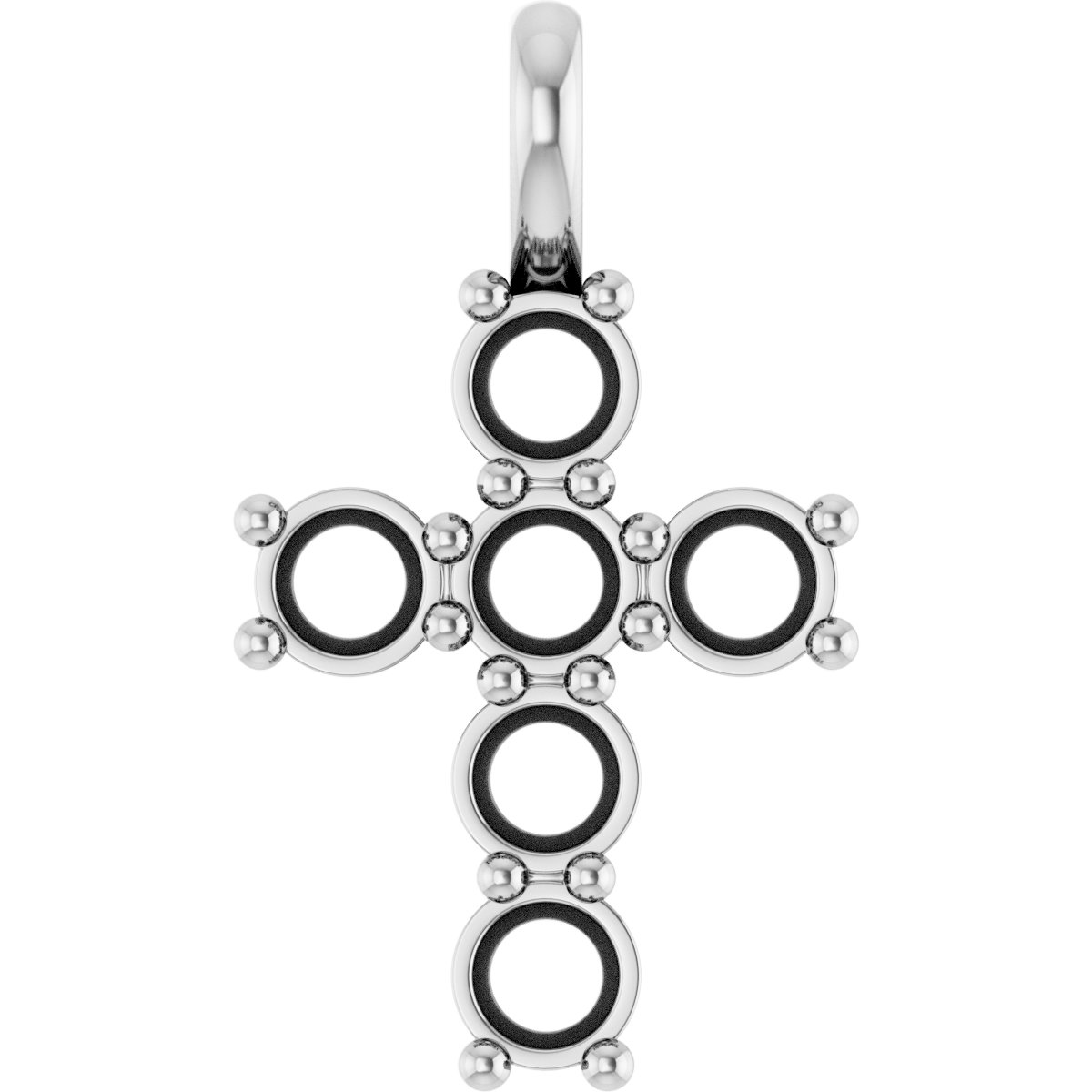 Accented Cross Pendant