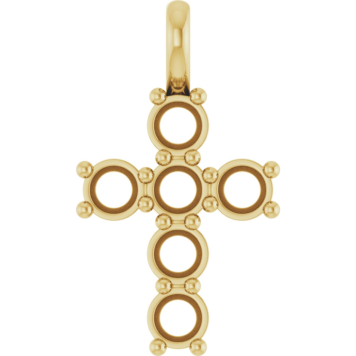 Accented Cross Pendant