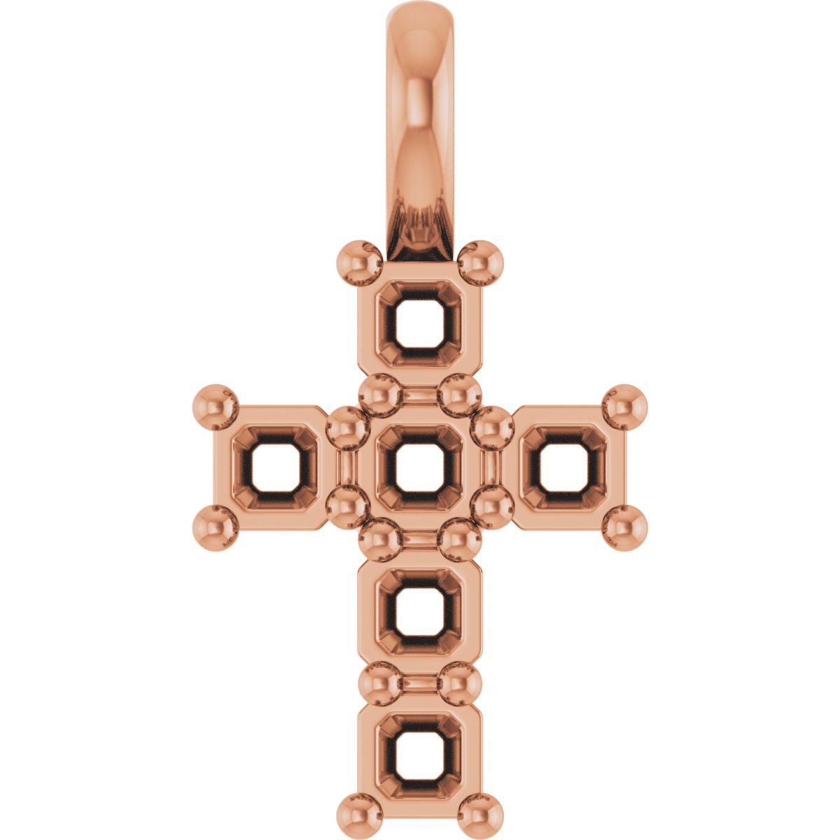 Accented Cross Pendant