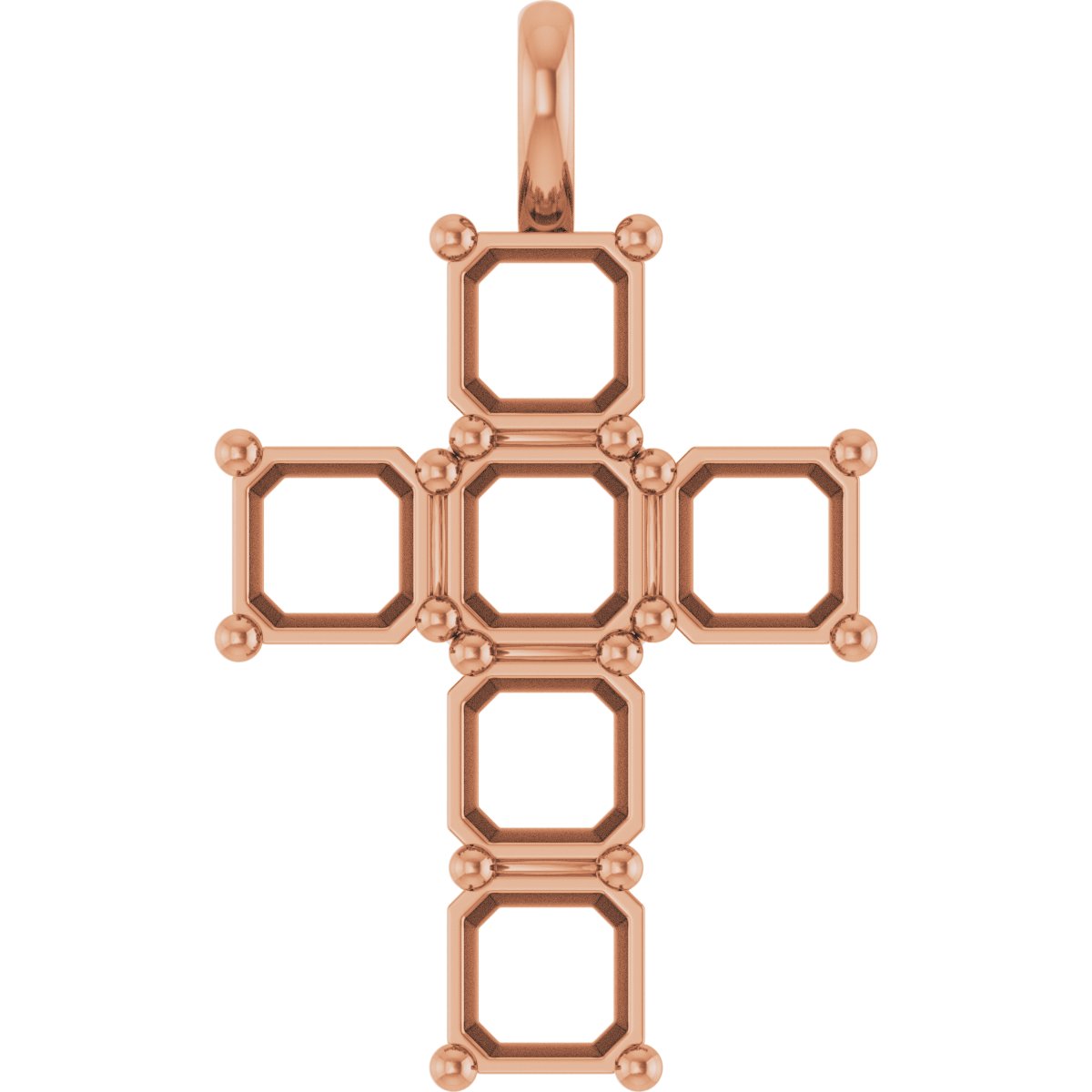 Accented Cross Pendant