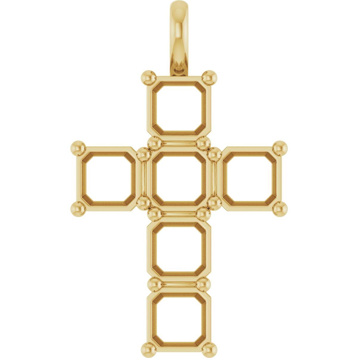 Accented Cross Pendant