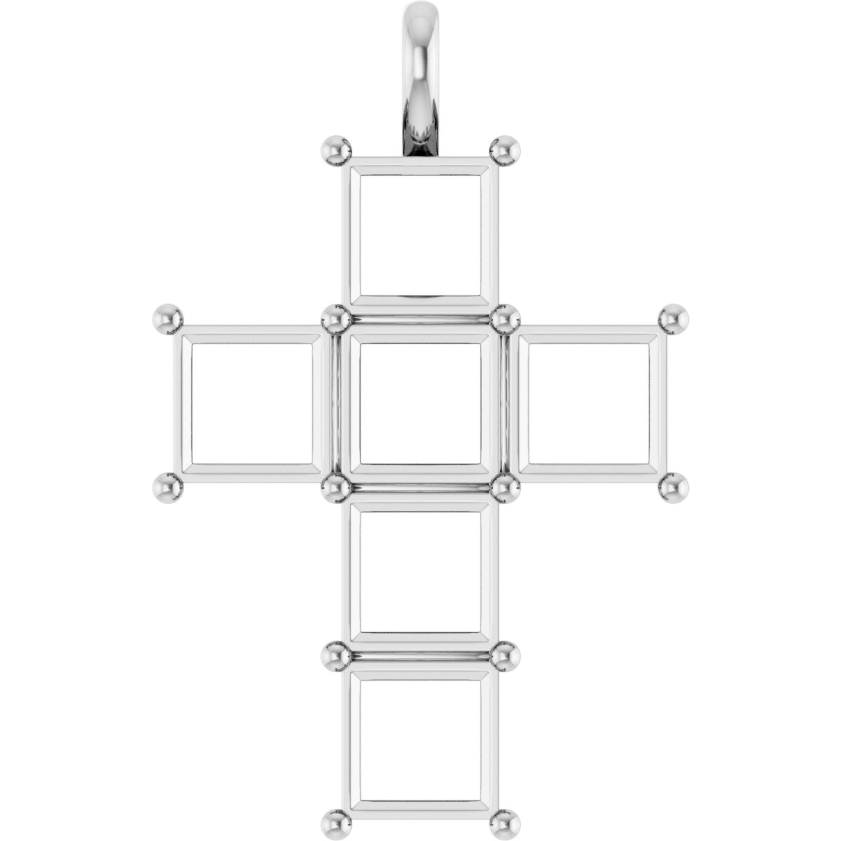 Accented Cross Pendant
