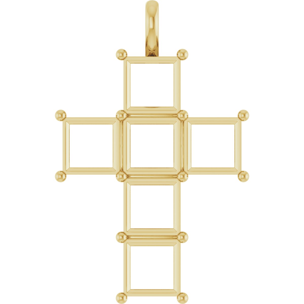 Accented Cross Pendant