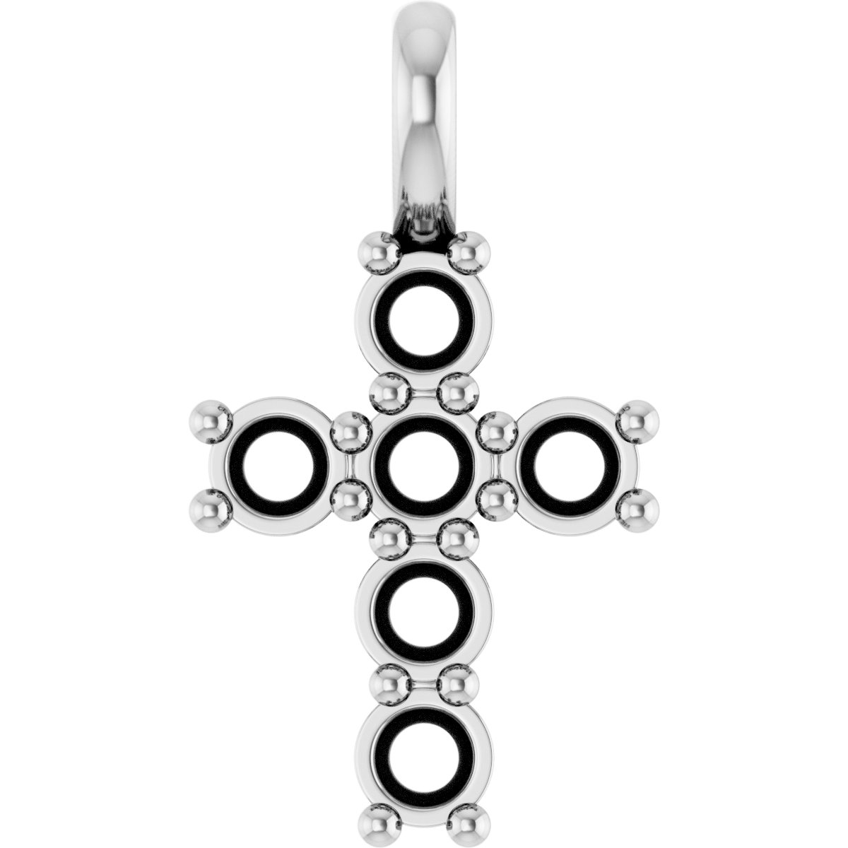 Accented Cross Pendant