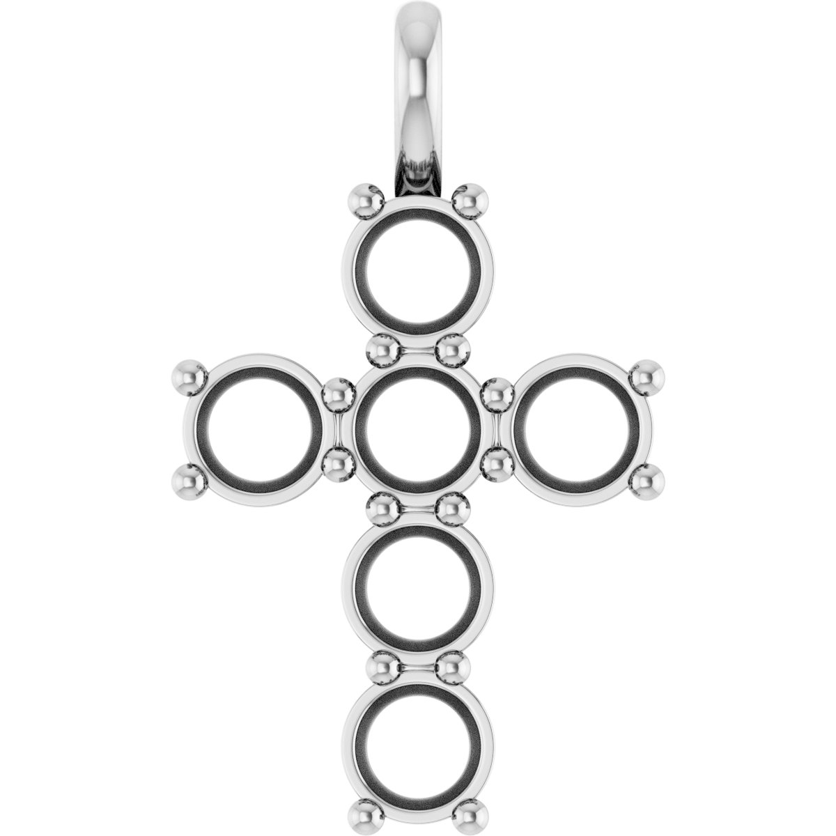 Accented Cross Pendant