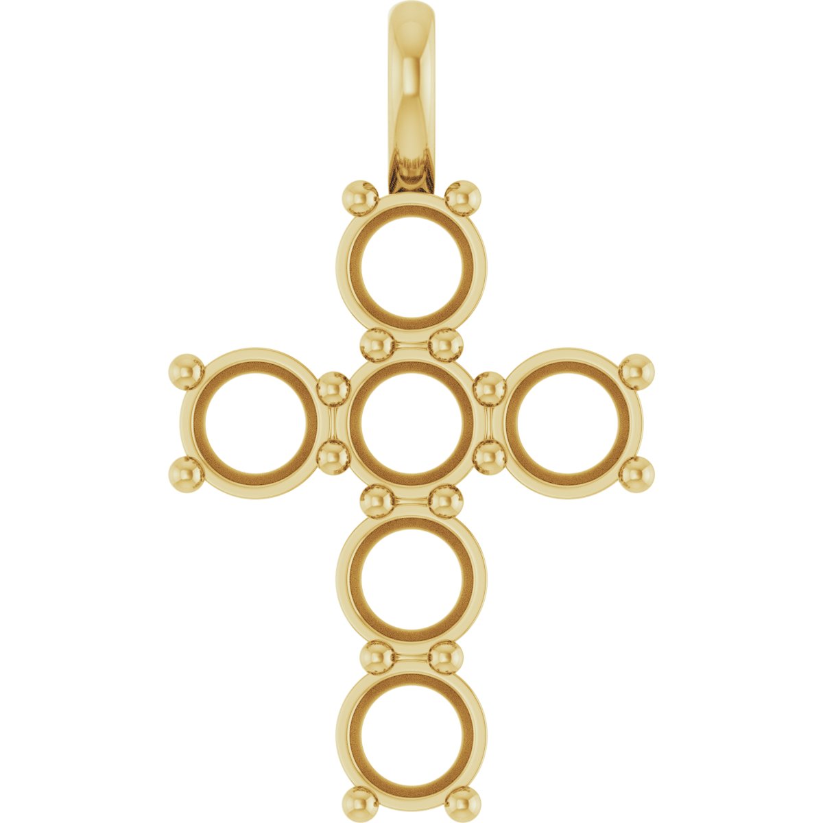 Accented Cross Pendant