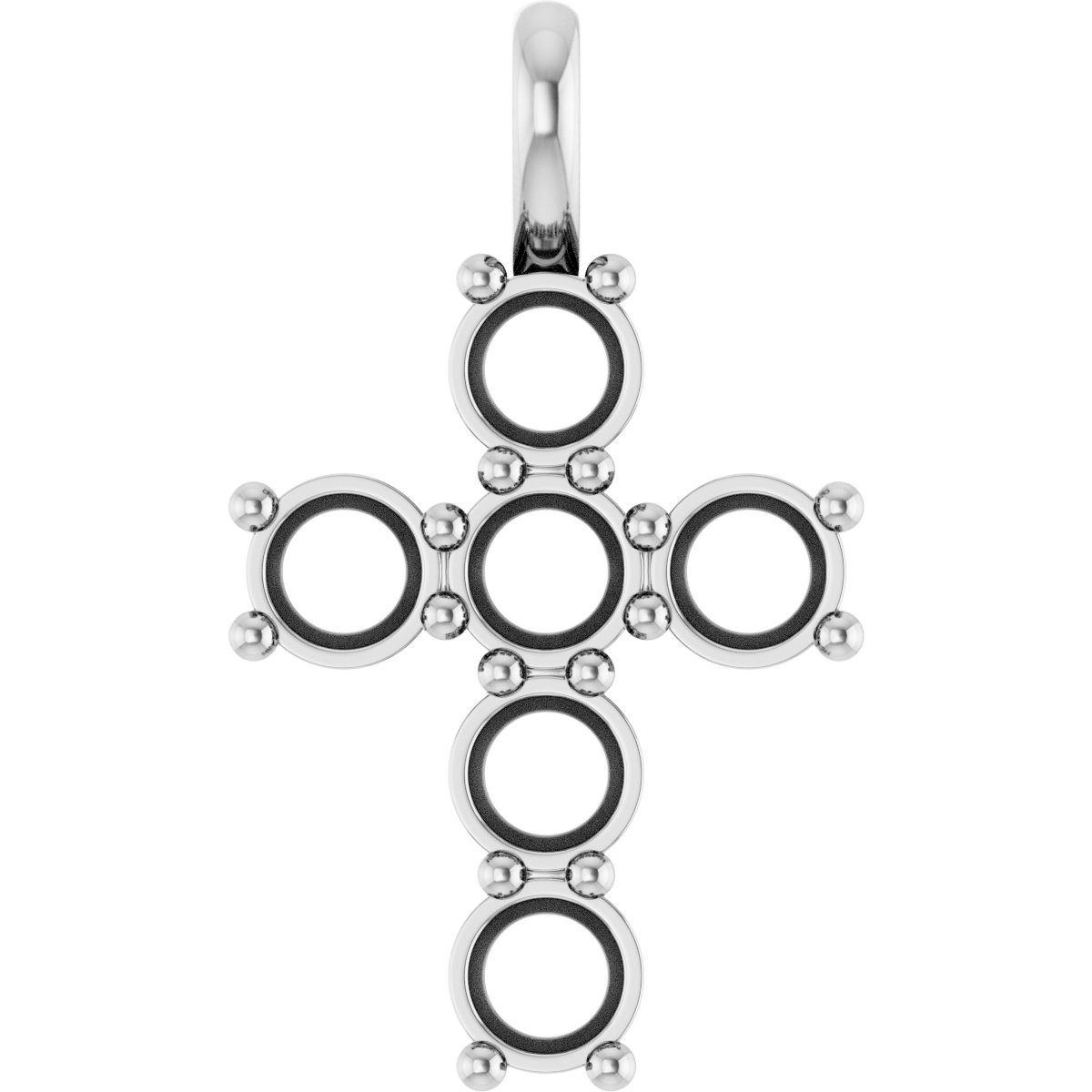 Accented Cross Pendant