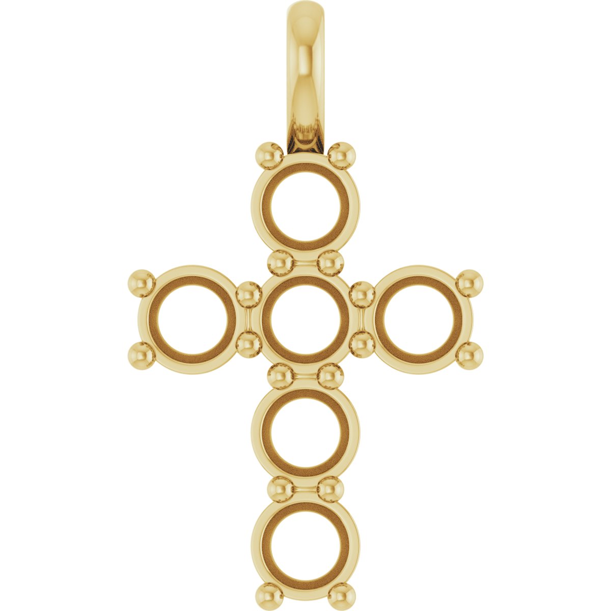 Accented Cross Pendant