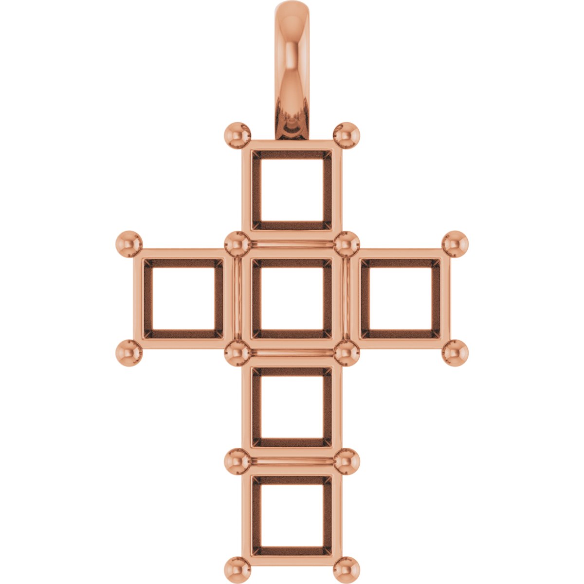 Accented Cross Pendant