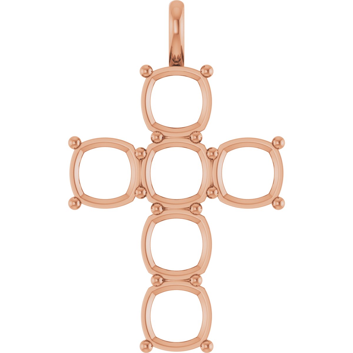 Accented Cross Pendant