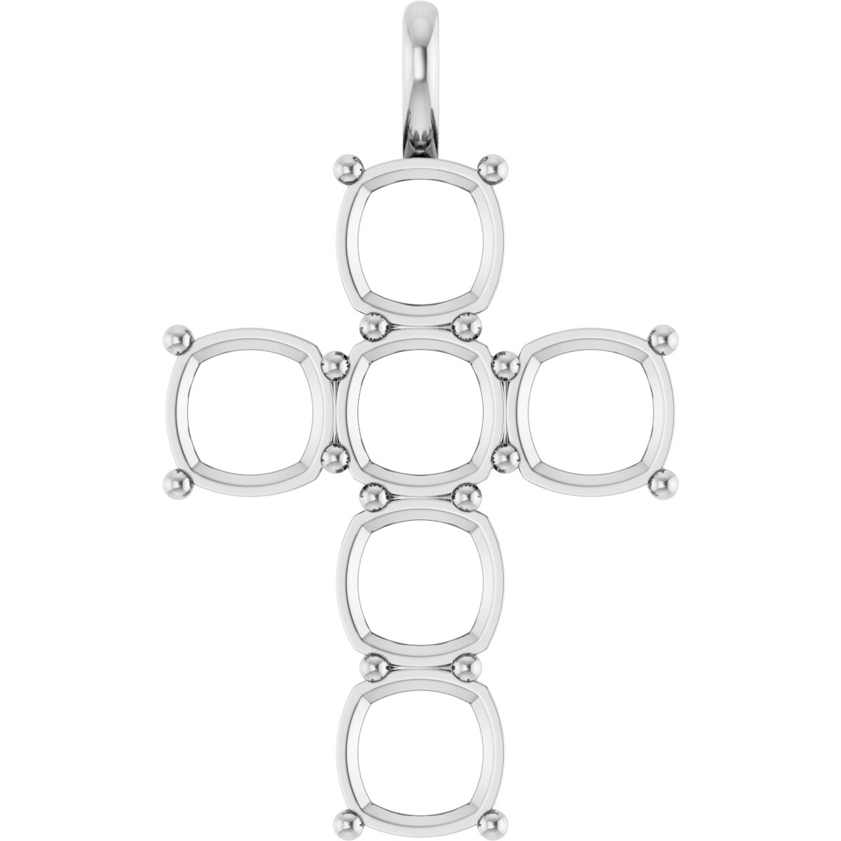 Accented Cross Pendant