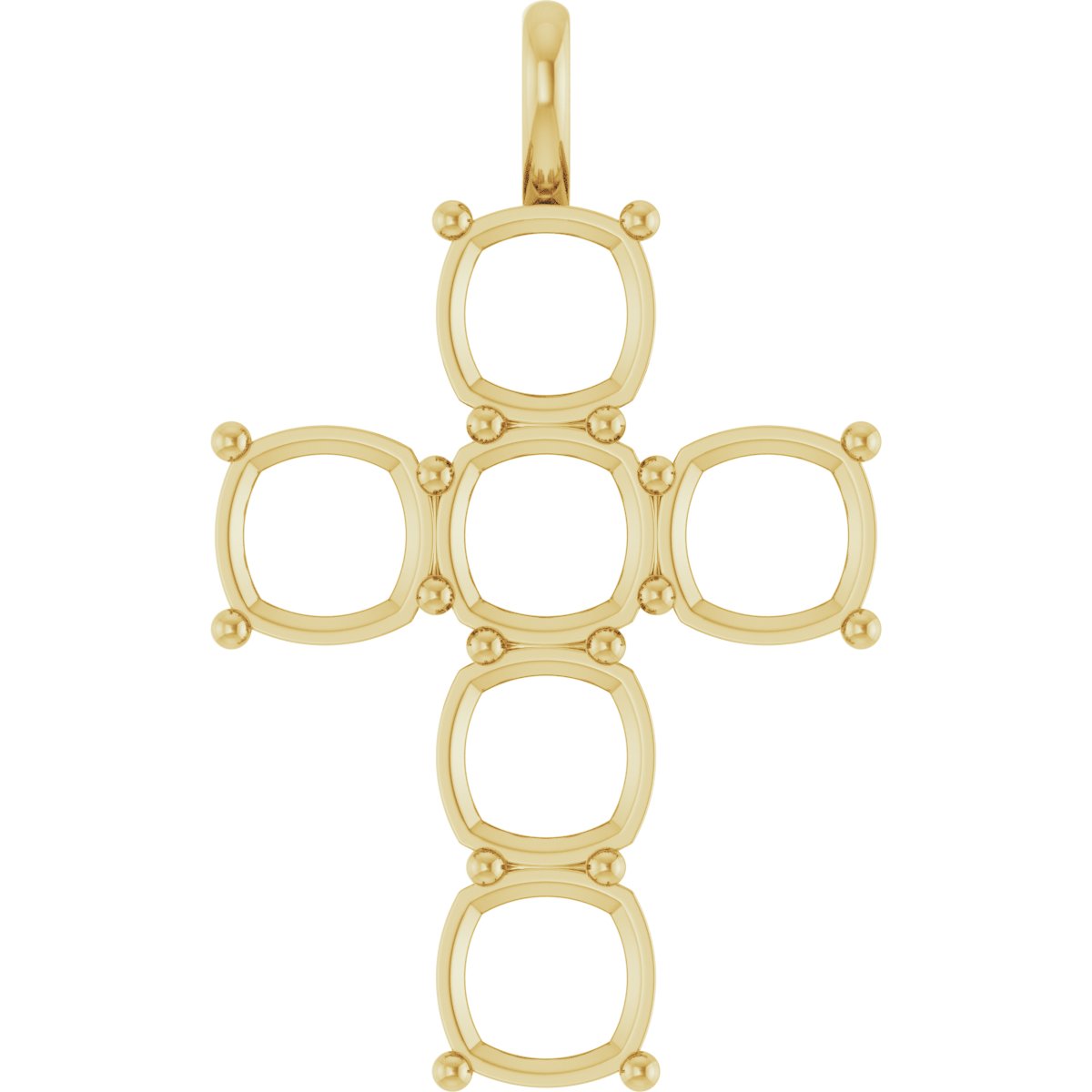 Accented Cross Pendant