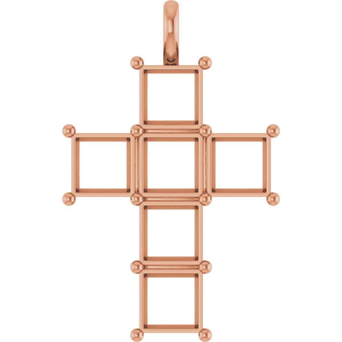 Accented Cross Pendant