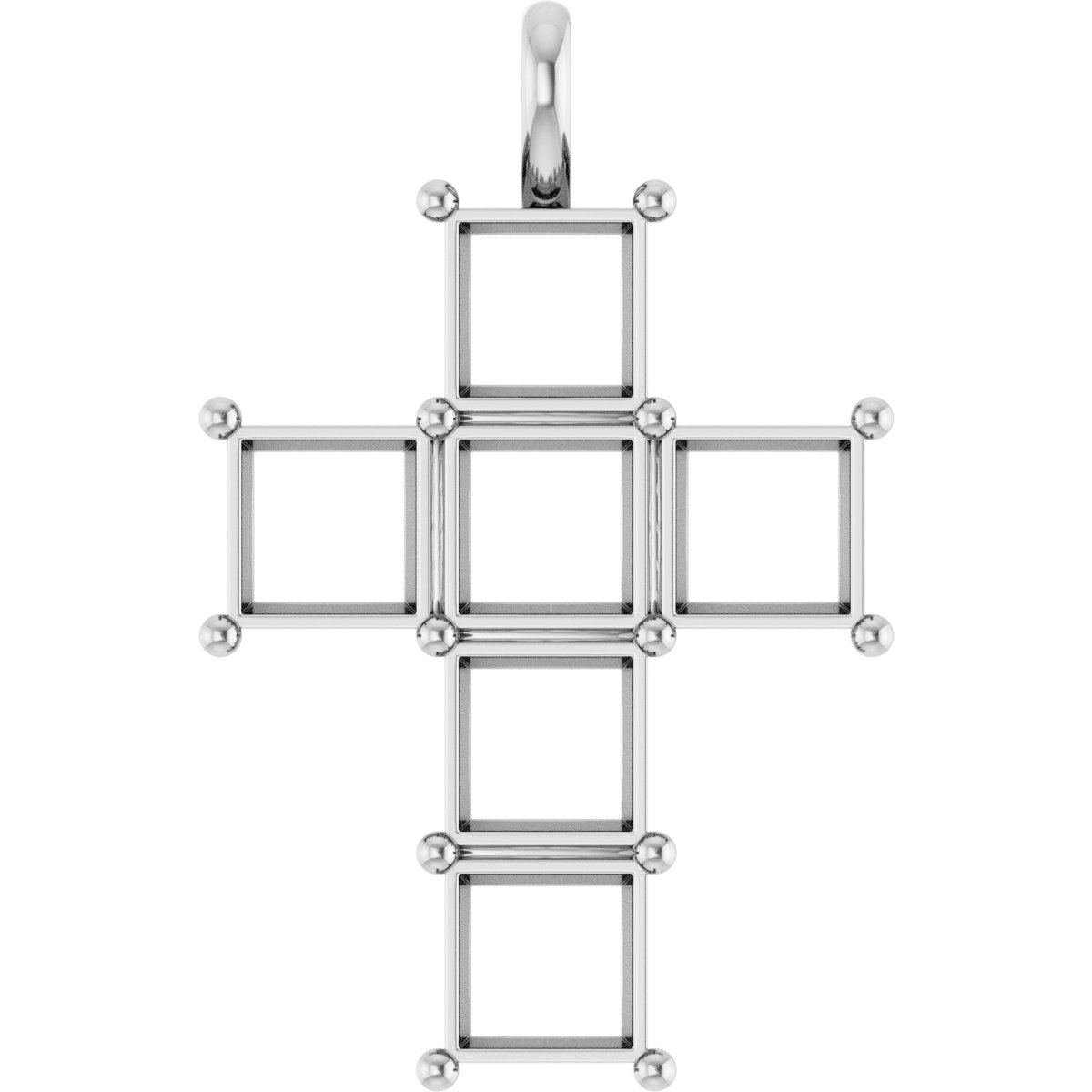 Accented Cross Pendant