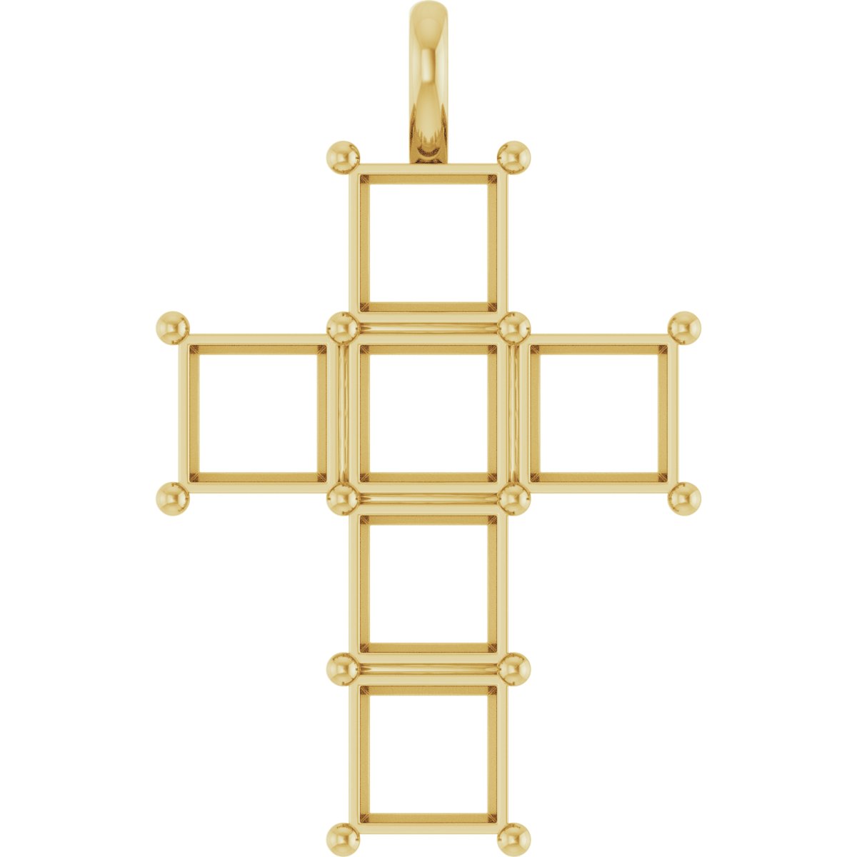 Accented Cross Pendant