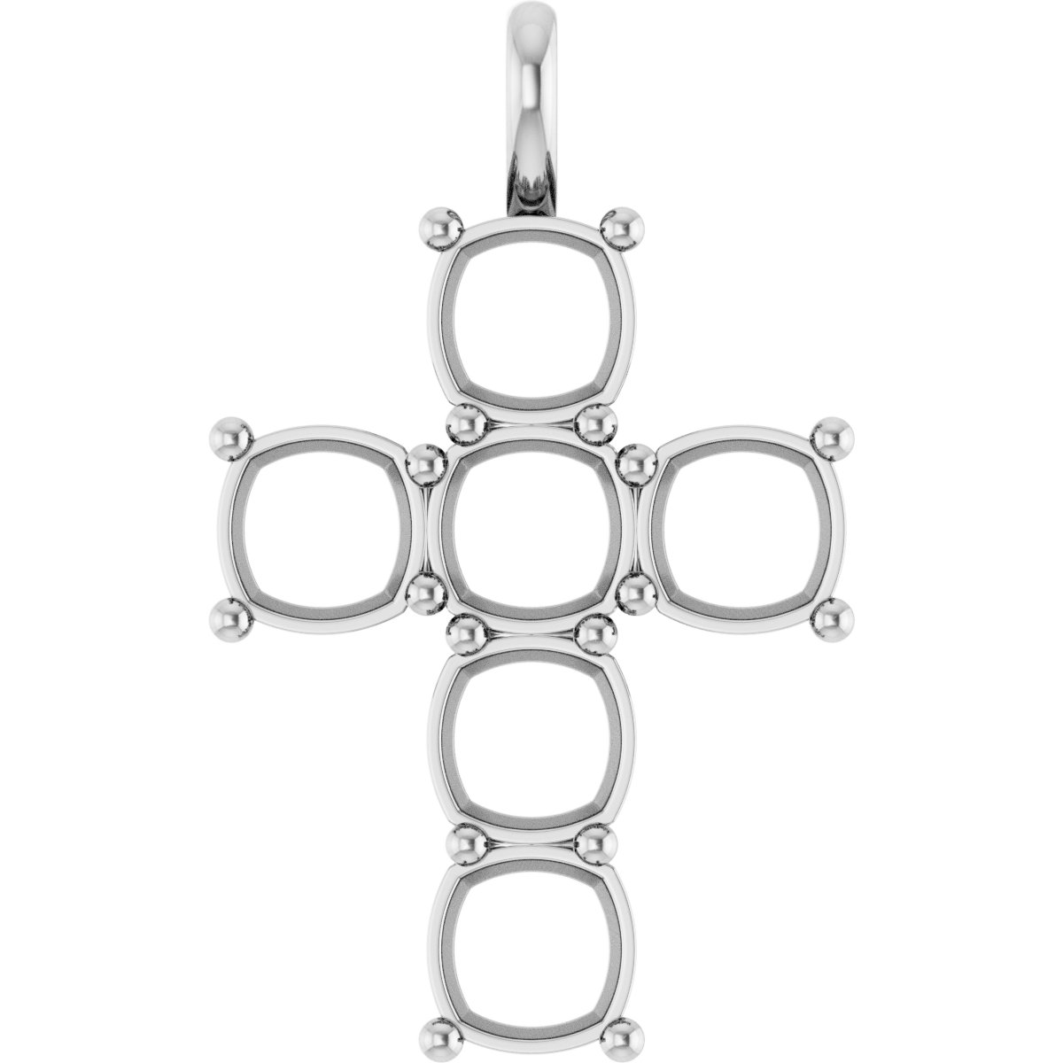 Accented Cross Pendant