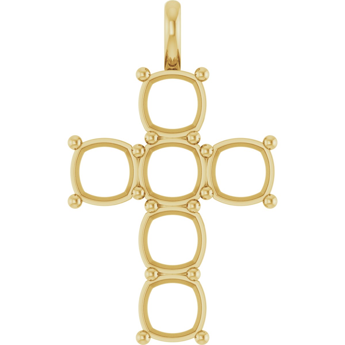 Accented Cross Pendant