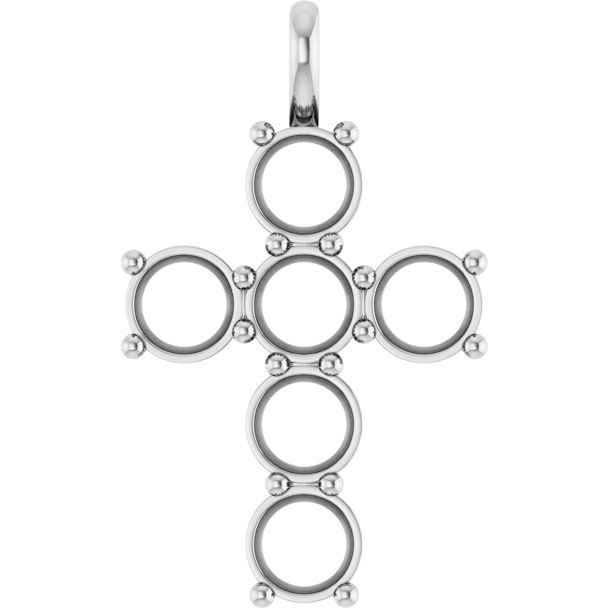 Accented Cross Pendant
