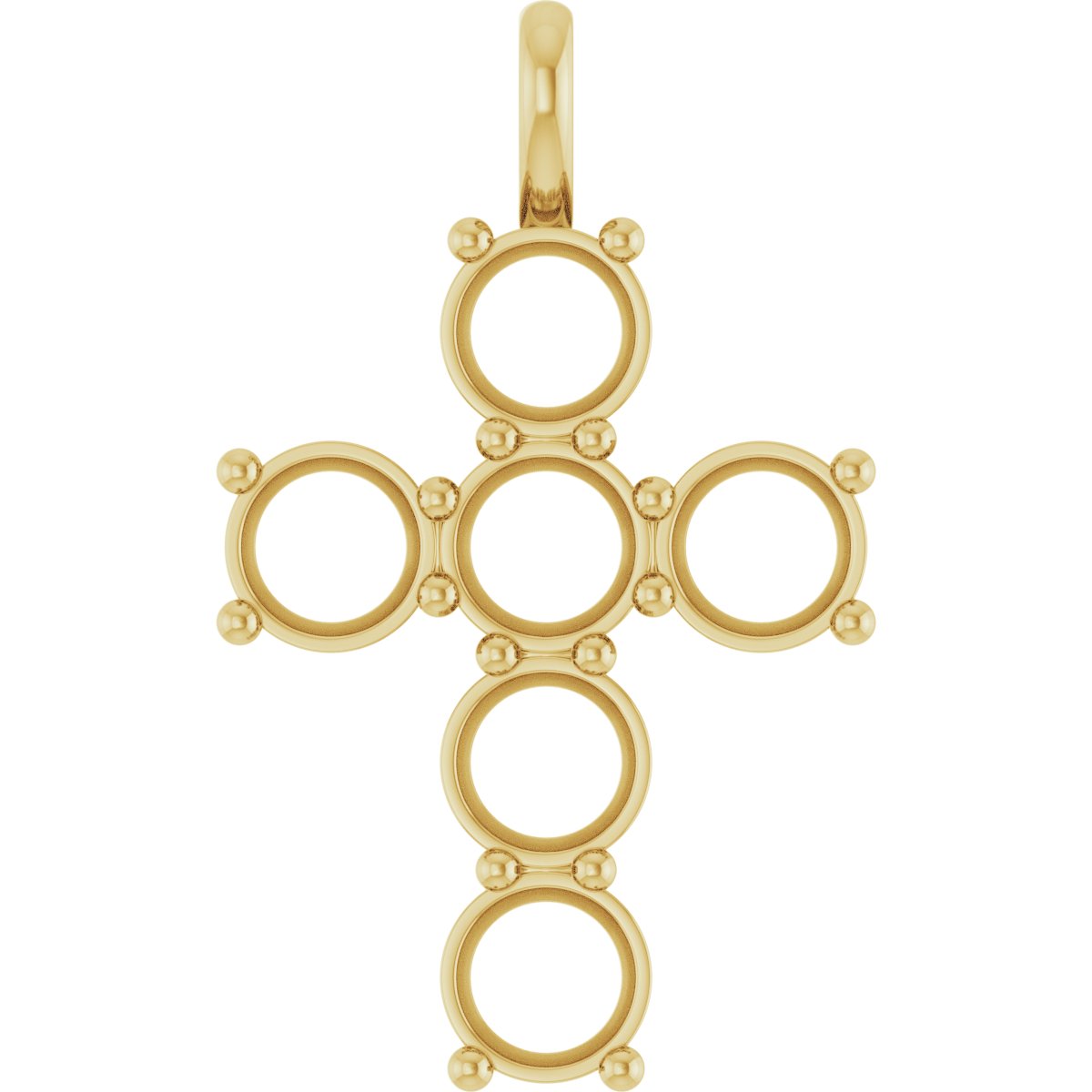 Accented Cross Pendant