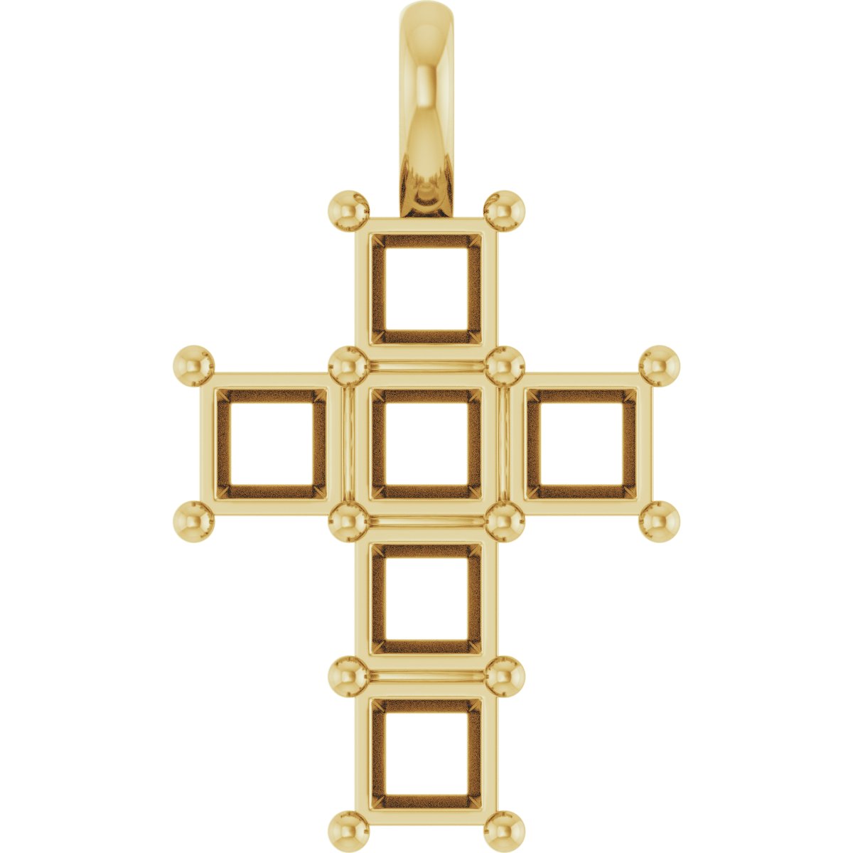 Accented Cross Pendant