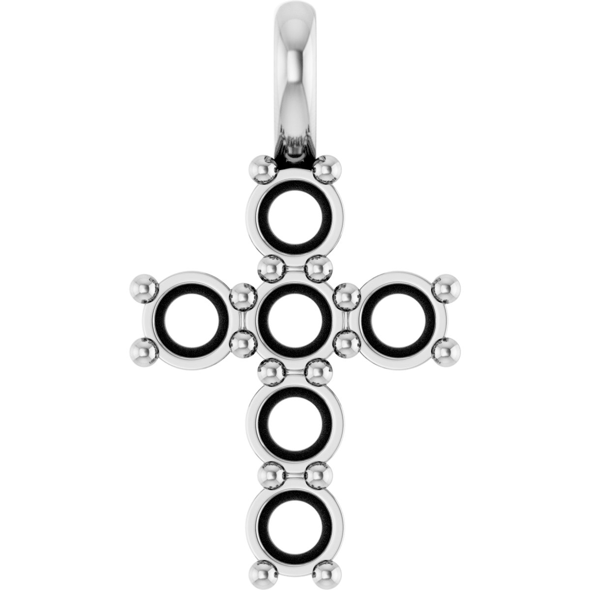 Accented Cross Pendant