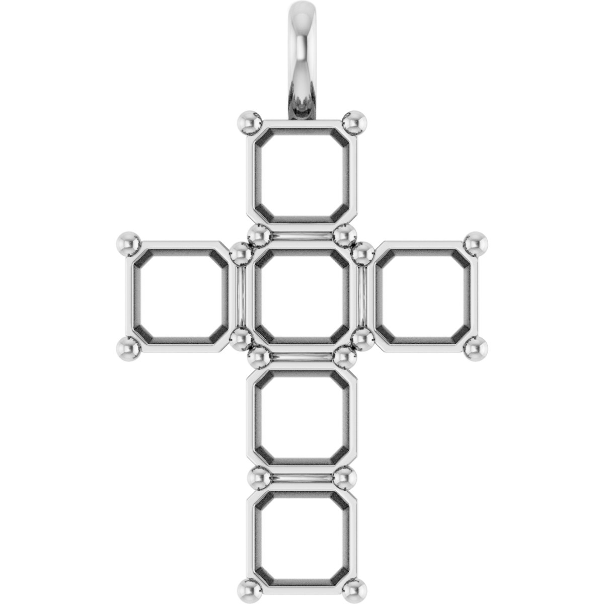 Accented Cross Pendant