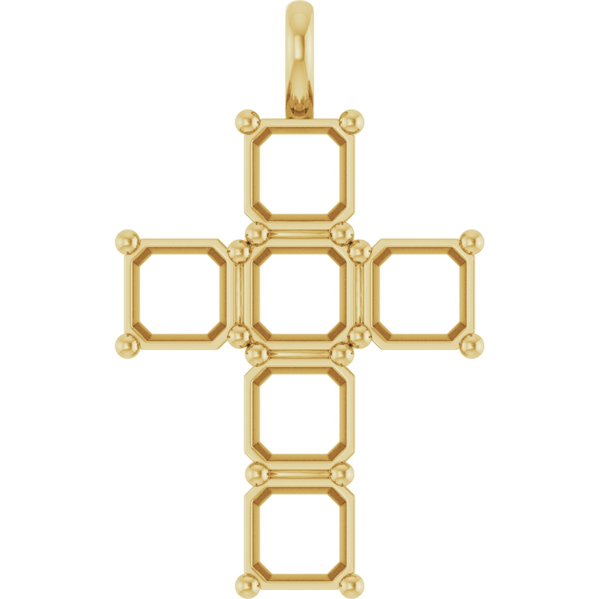 Accented Cross Pendant