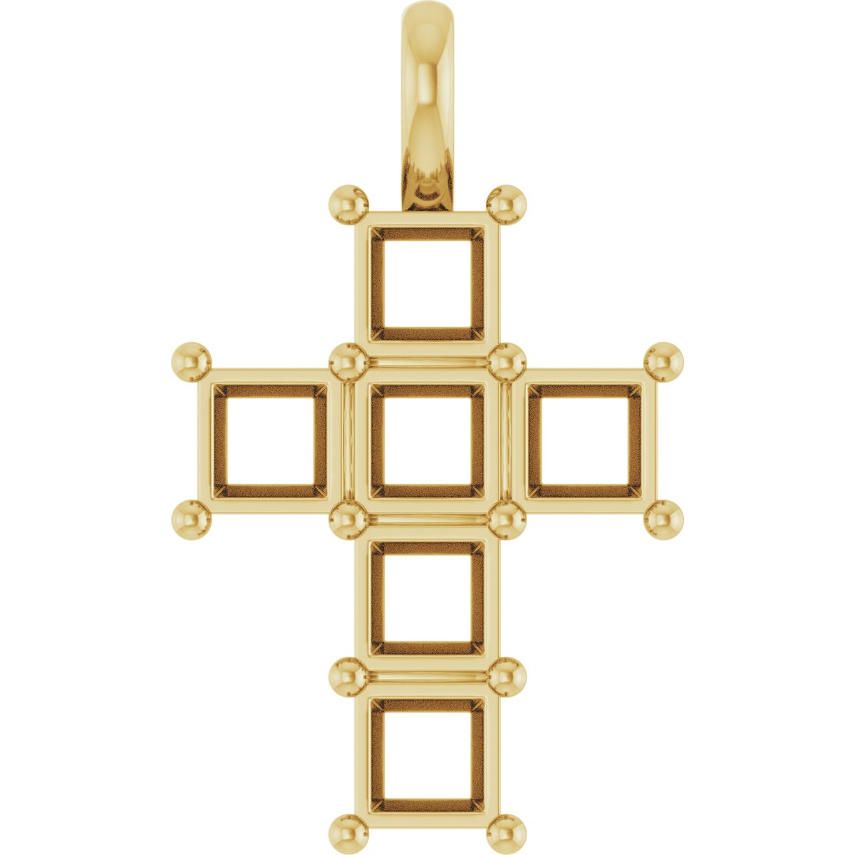 Accented Cross Pendant